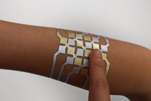 Cindy Hsin-Liu Kao’s DuoSkin 2D trackpad