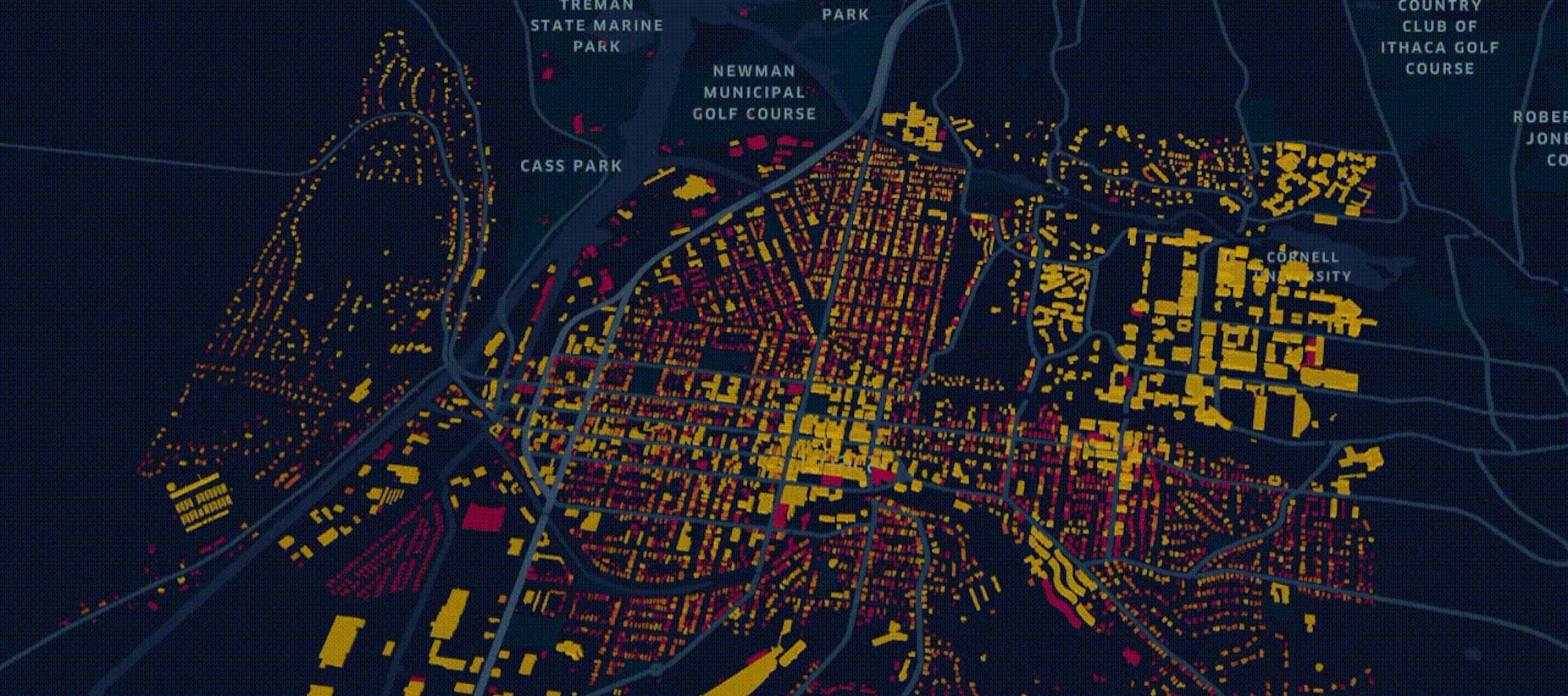 Digital twin representation of Ithaca
